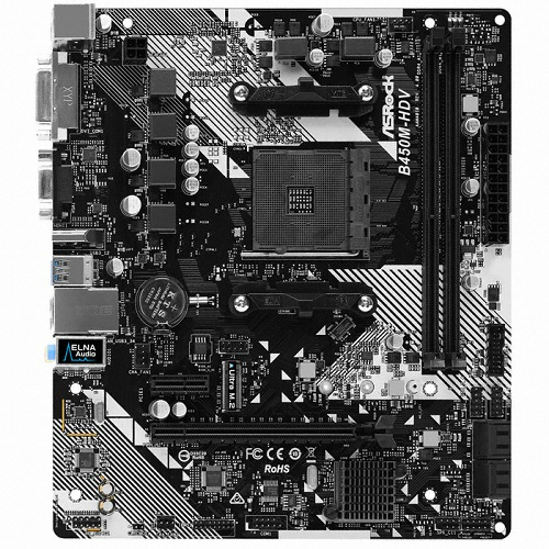 <b>ASRock</b> <b>B450M-HDV</b> R4.0 디앤디컴 (벌크)