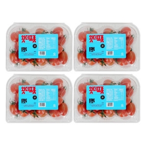 [불명] 왓더프룻 투마토 스테비아 방울토마토 500g (4개)_이미지