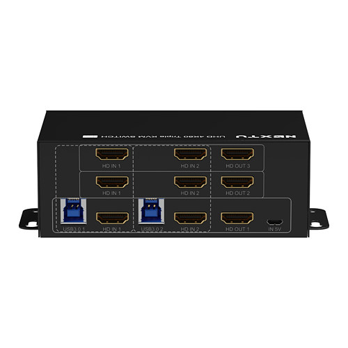 �������������ͽ� NEXTU ũ���� 2��Ʈ HDMI KVM ����ġ