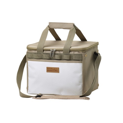 트래블러 아이스쿨러백 아이보리 브라운