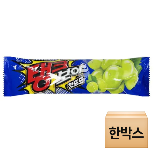 해태제과 탱크보이 청포도 120ml