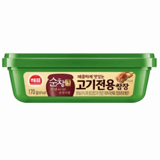 해표 순창궁 고기전용 쌈장 170g이미지입니다. 누르면 해당 게시물로 새창이동합니다.