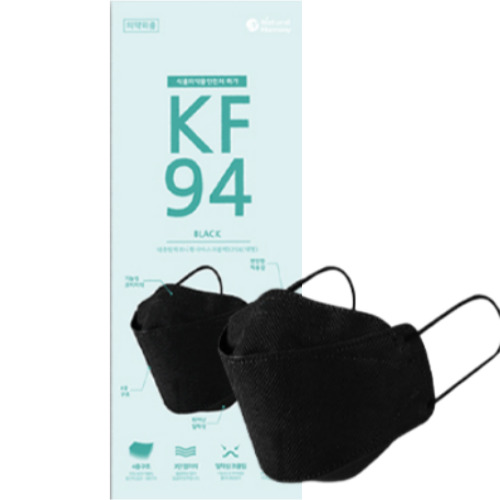 내츄럴하모니 황사마스크 KF94 대형 (100매)_이미지