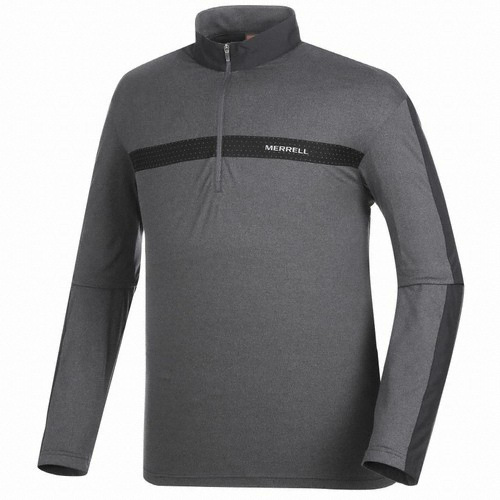 머렐 간절기 집업 티셔츠 (5217-EZ323, 그레이)