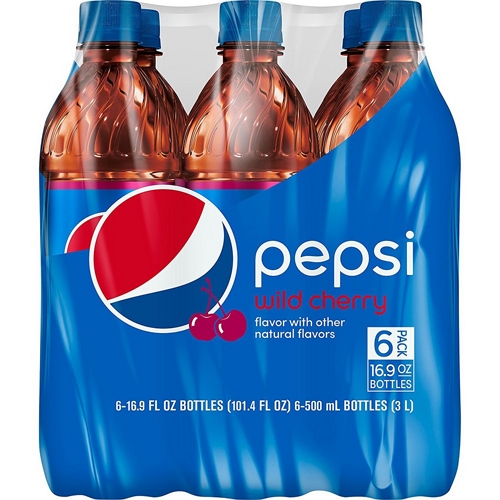펩시코 펩시 콜라 와일드 체리 500ml (해외) (6개)_이미지