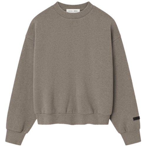피어오브갓 FEAR OF GOD ESSENTIALS 192SP252043F HOMESTEAD HEATHER 클래식 핏 플리스 크루넥 .._이미지