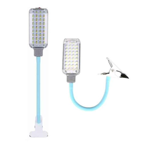 34 LED 집게 자바라 작업등