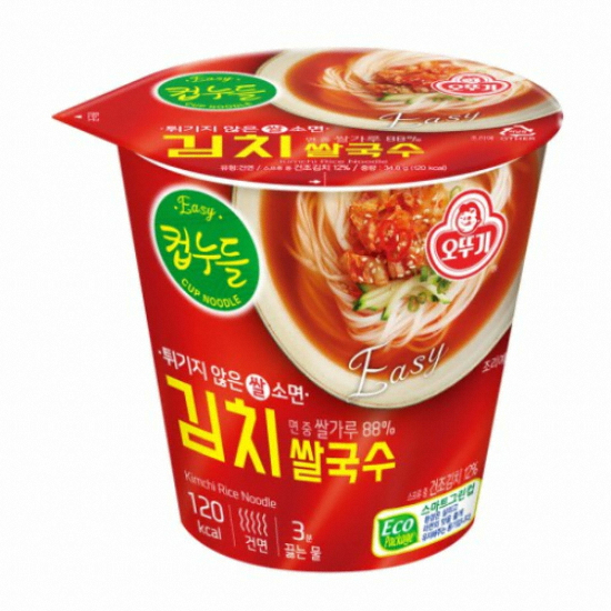 오뚜기 컵누들 김치 쌀국수 34.8g (1개)_이미지