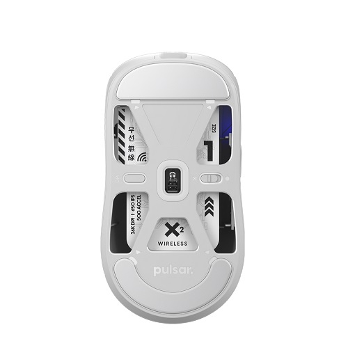 Pulsar X2 미니 무선 마우스 (화이트)_이미지