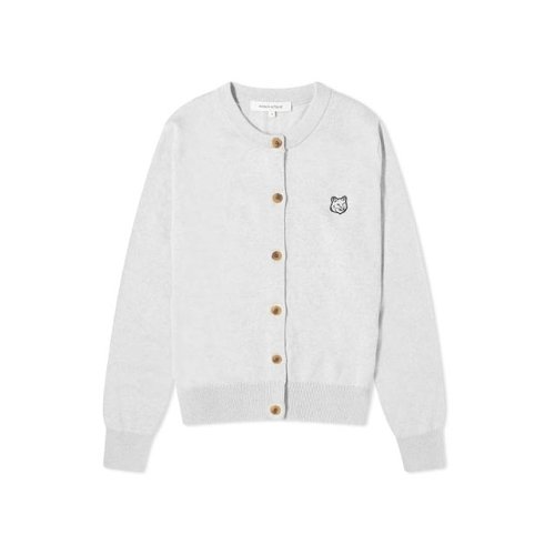 메종키츠네 볼드 폭스헤드 울 가디건 MW00508KT1036 H120