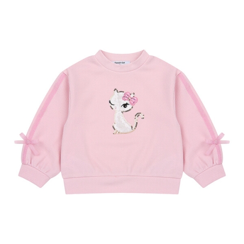 프렌치캣 Q61DDT310P1 PK 리본 배색 MTM