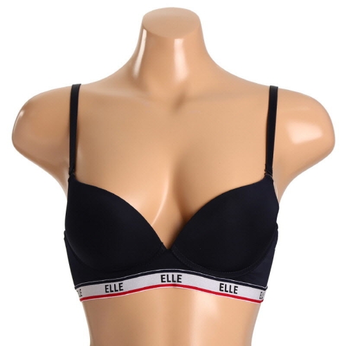 엘르이너웨어 ELLE 심플 스킨 아웃밴드 노와이어 브라 EBWBR872 SK 80B