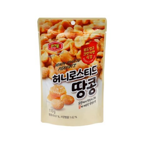 머거본 허니로스티드땅콩 110g (5개)_이미지