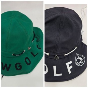 마코 여성 챙빅로고 프린트 벙거지모자. MOW1CP71547_JK_이미지