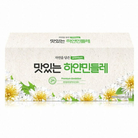 참앤들황토농원 맛있는 하얀민들레 90ml 30포 (2개)_이미지