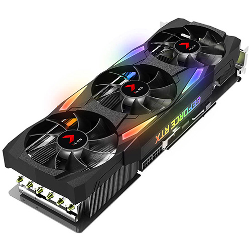 PNY XLR8 지포스 RTX 3070 Ti UPRISING EPIC-X RGB D6X 8GB Triple 제이씨현_이미지