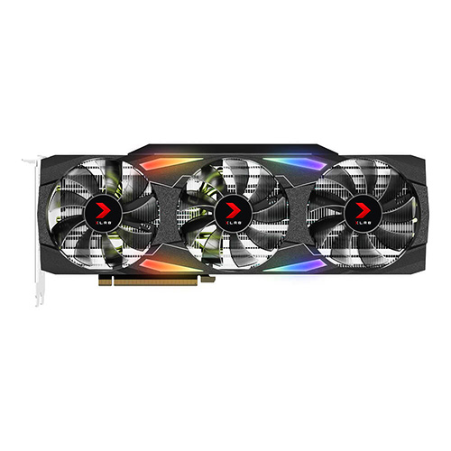 PNY XLR8 ������ RTX 3070 Ti UPRISING EPIC-X RGB D6X 8GB Triple ���̾���