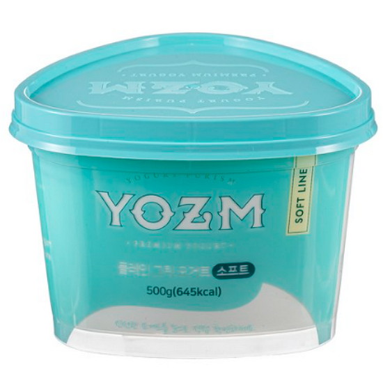 요즘(YOZM) 플레인 그릭 요거트 소프트 500g (1개)_이미지