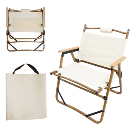 델로나 캥거 CH-1 로우 체어 (베이지)_이미지