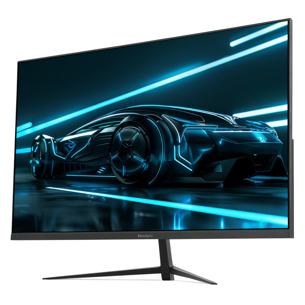 비트엠 Newsync B27F100 IPS 슬림 베젤리스 블랙 무결점_이미지