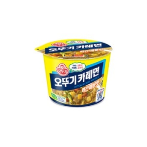 오뚜기 카레면 약간매운맛 용기 110g (12개)_이미지