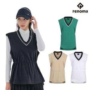 골프 여성 봄 골프 스트링 우븐 V넥 조끼 베스트 VEM-5381