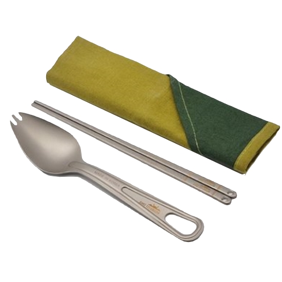 스포크 + 젓가락 + 린넨케이스 세트