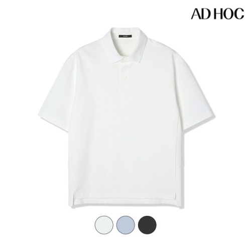 동광인터내셔날 애드혹 남성 분또 칼라 반팔 티셔츠 HB4ST02