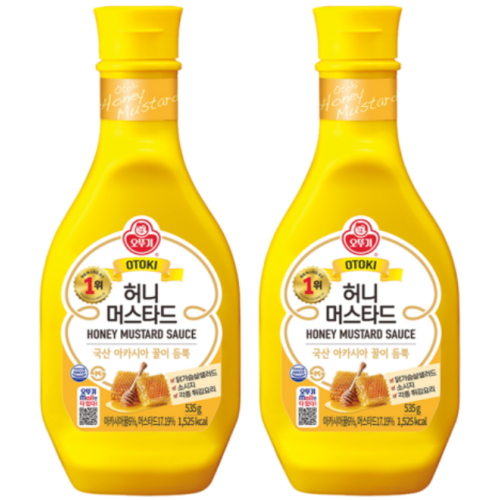 오뚜기 허니머스타드 535g (2개)_이미지