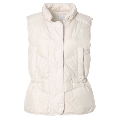 SISLEY 여성 하이넥 경량 패딩 베스트 SAPD80561