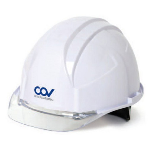 코브 A형 투명창 안전모 COVD-HF001-1A