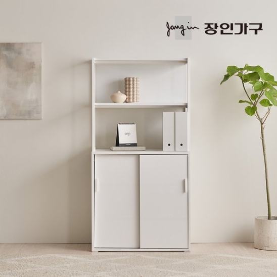 마운트 2단 선반 슬라이딩장 세트 800