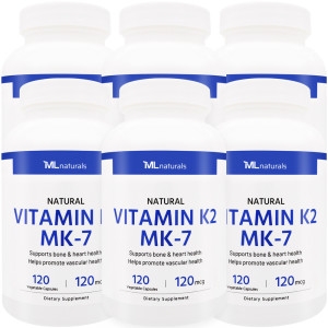 마이라이프 내추럴 비타민 K2 MK-7 120mcg 120캡슐 (6개)_이미지