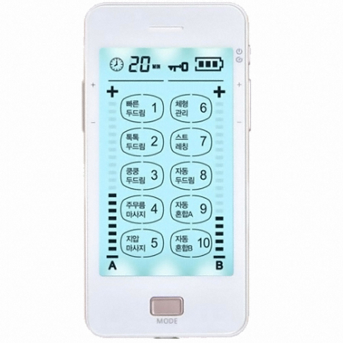 아이터치 저주파마사지기 IB-1901 버튼타입_이미지