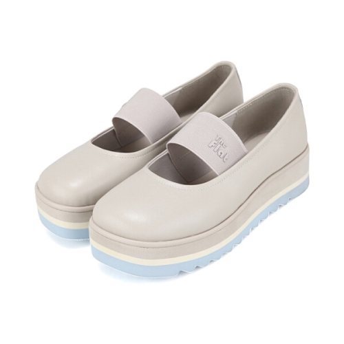 바바라 THE FLAT 양가죽 트렌드 웻지굽 미니멀 여성 플랫 2COLOR_BBJ193GY