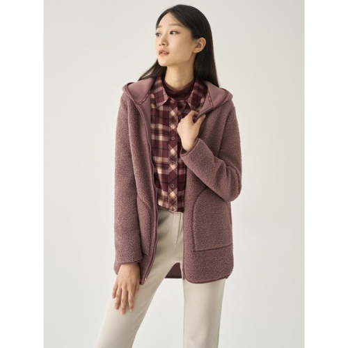 위비스 지센 에센셜 베이직 버블본딩 후드 점퍼 LSSFNA75_IP