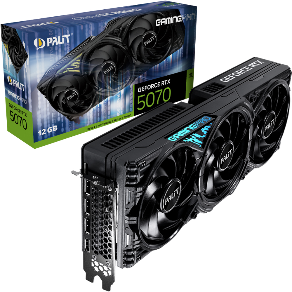 PALIT 지포스 RTX 5070 GAMINGPRO D7 12GB 이엠텍_이미지