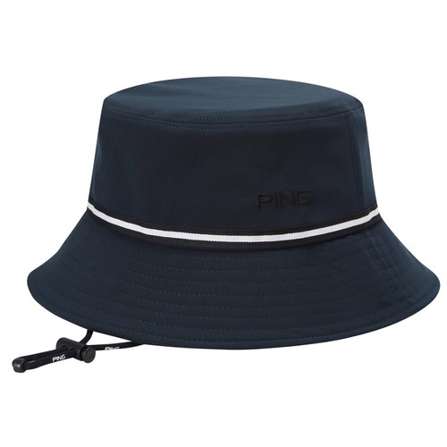 핑 테잎 장식 버킷햇 111D3CP007_TQ