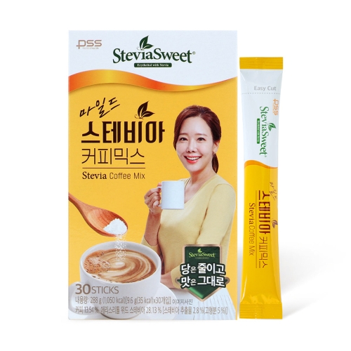 펄세스 마일드 스테비아 커피믹스 30개입 (1개)