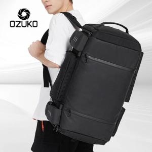 OZUKO 옥스퍼드 스마트 대용량 더블백 캐리어 백팩_OZ 9326 (16형)_이미지