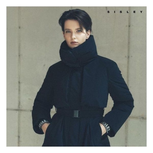 SISLEY 하이넥 벨티드 롱 다운 점퍼 1종 1741280_이미지