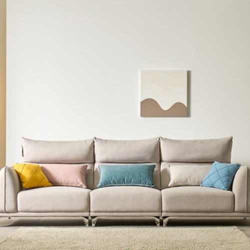 파로마 모노 폴린 아쿠아텍스 패브릭 소파 4인용