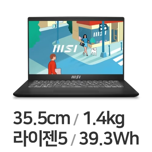 MSI 모던시리즈 모던 14 C7M-R5 (SSD 512GB)