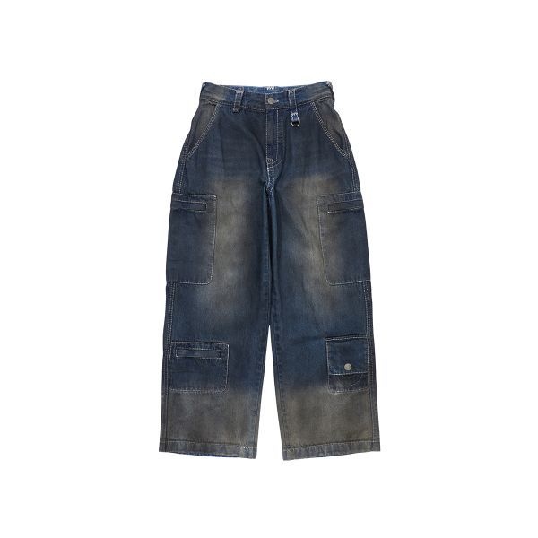 Ʈ�縱���� FORCE WIDE PANTS_INDIGO TRA3PTU503WID 3046906