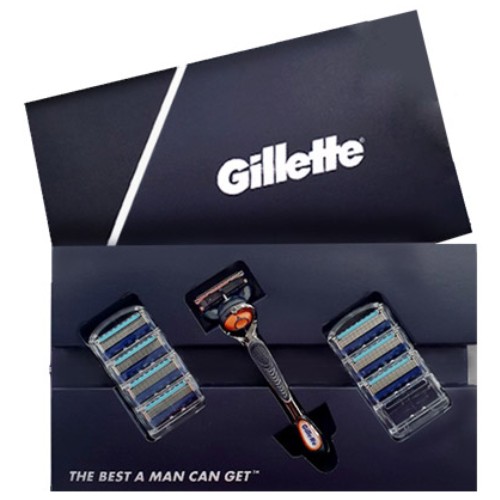 질레트 퓨전 프로글라이드 플렉스볼 매뉴얼 + 면도날 (면도기1개+날7개)_이미지