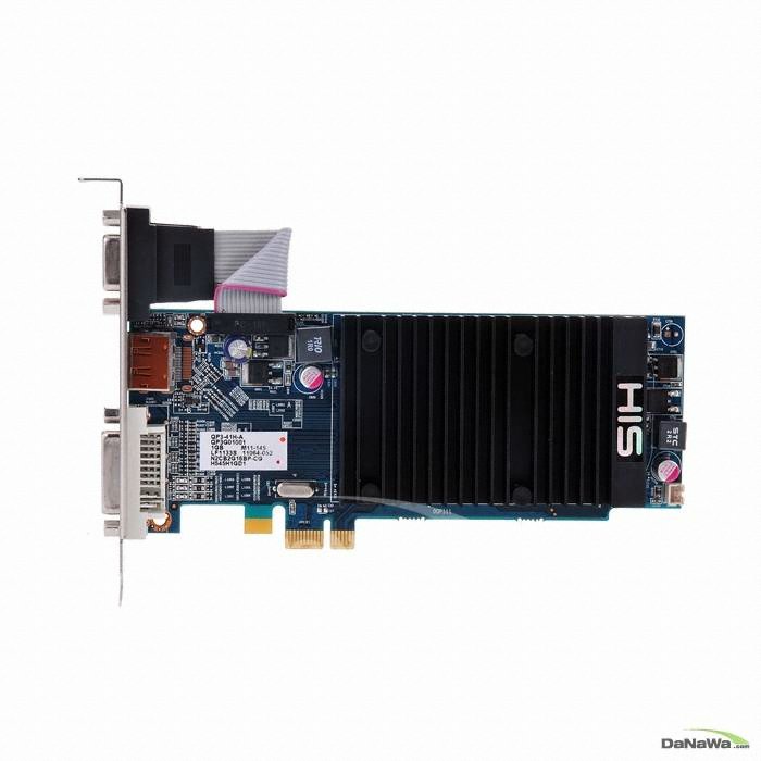 HIS 라데온 HD 5450 HDMI D3 1GB LP Silence PCI-E x1_이미지