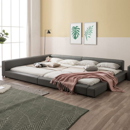 아씨방 안전 밸런스 2.9m 패밀리침대 SS+Q (40T라텍폼스독립)