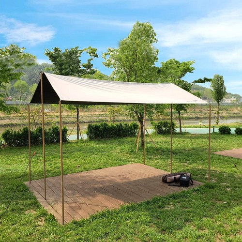 캠핑지구 블랙코팅 렉타 타프 (300x400cm)