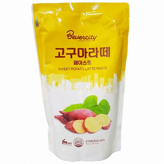 세미 베버시티 고구마라떼 페이스트 1kg (2개)_이미지