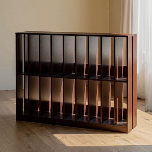 레트로하우스  파레드 2단 일반형 거실 책장 1200